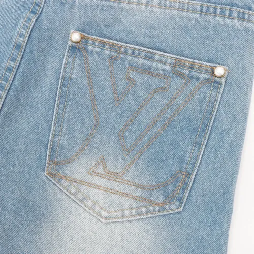Cheap Louis Vuitton LV Jeans For Men #1424585 Replica Wholesale [$52.00 USD] [ITEM#1424585] on Replica Louis Vuitton LV Jeans