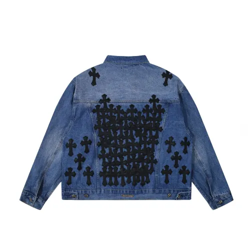 Cheap Chrome Hearts Jackets Long Sleeved For Men #1424590 Replica Wholesale [$64.00 USD] [ITEM#1424590] on Replica Chrome Hearts Jackets
