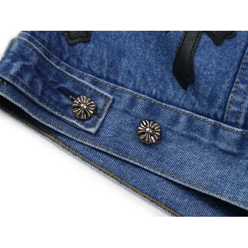 Cheap Chrome Hearts Jackets Long Sleeved For Men #1424590 Replica Wholesale [$64.00 USD] [ITEM#1424590] on Replica Chrome Hearts Jackets