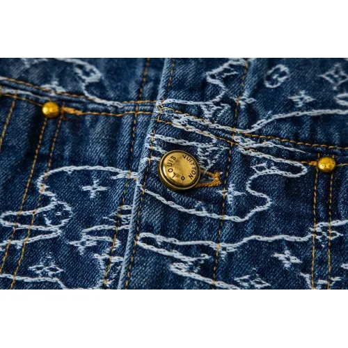 Cheap Louis Vuitton LV Jackets Long Sleeved For Men #1424593 Replica Wholesale [$60.00 USD] [ITEM#1424593] on Replica Louis Vuitton LV Jackets