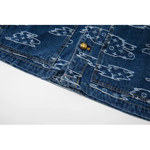 Cheap Louis Vuitton LV Jackets Long Sleeved For Men #1424593 Replica Wholesale [$60.00 USD] [ITEM#1424593] on Replica Louis Vuitton LV Jackets