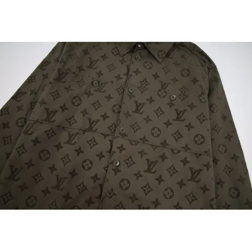 Cheap Louis Vuitton LV Shirts Long Sleeved For Men #1424599 Replica Wholesale [$56.00 USD] [ITEM#1424599] on Replica Louis Vuitton LV Shirts