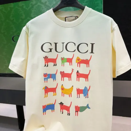 Cheap Gucci T-Shirts Short Sleeved For Unisex #1424602 Replica Wholesale [$34.00 USD] [ITEM#1424602] on Replica Gucci T-Shirts