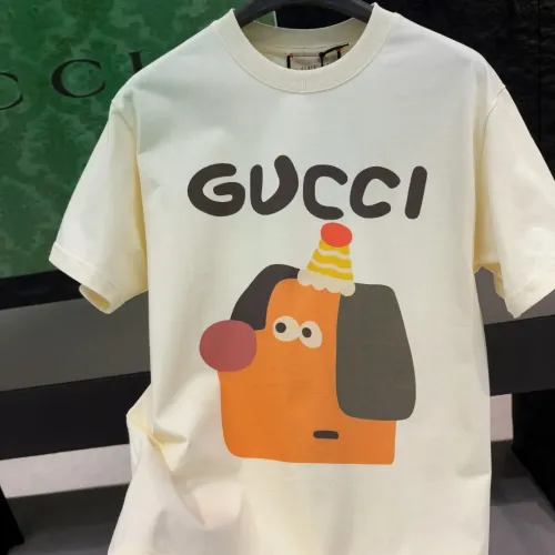 Cheap Gucci T-Shirts Short Sleeved For Unisex #1424603 Replica Wholesale [$34.00 USD] [ITEM#1424603] on Replica Gucci T-Shirts