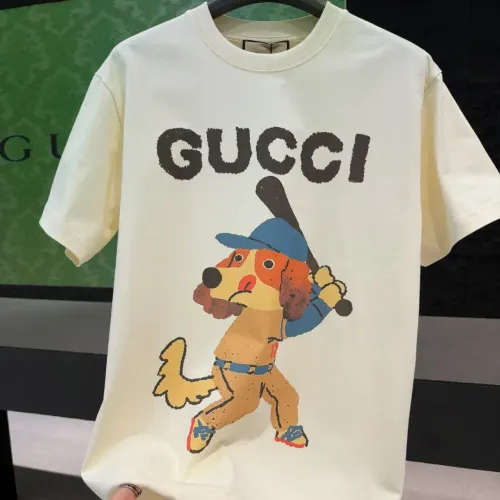 Cheap Gucci T-Shirts Short Sleeved For Unisex #1424608 Replica Wholesale [$34.00 USD] [ITEM#1424608] on Replica Gucci T-Shirts