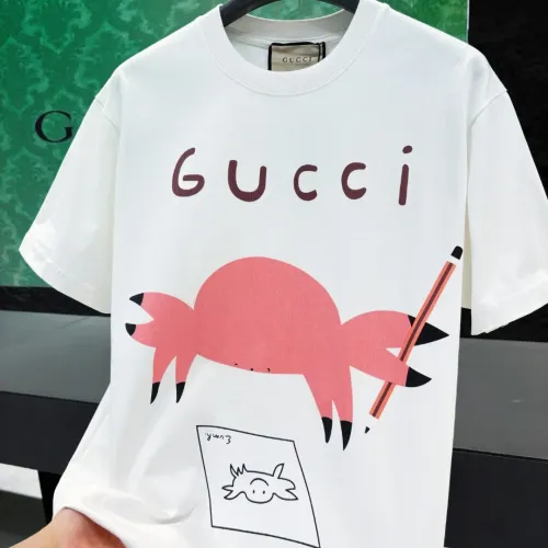 Cheap Gucci T-Shirts Short Sleeved For Unisex #1424617 Replica Wholesale [$34.00 USD] [ITEM#1424617] on Replica Gucci T-Shirts