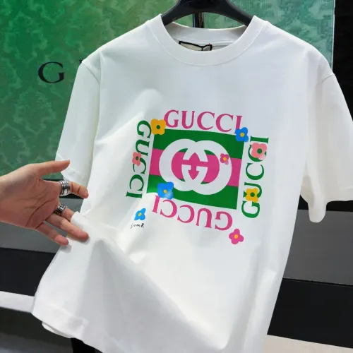 Cheap Gucci T-Shirts Short Sleeved For Unisex #1424621 Replica Wholesale [$34.00 USD] [ITEM#1424621] on Replica Gucci T-Shirts