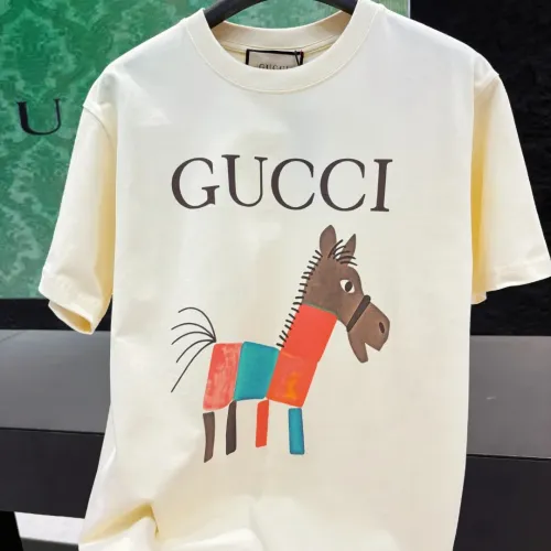 Cheap Gucci T-Shirts Short Sleeved For Unisex #1424625 Replica Wholesale [$34.00 USD] [ITEM#1424625] on Replica Gucci T-Shirts