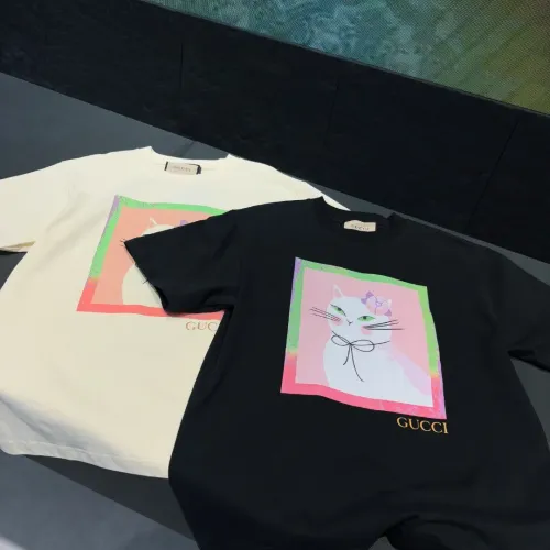 Cheap Gucci T-Shirts Short Sleeved For Unisex #1424637 Replica Wholesale [$34.00 USD] [ITEM#1424637] on Replica Gucci T-Shirts