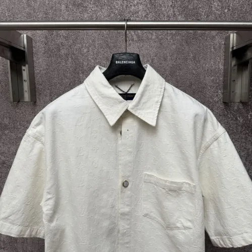 Cheap Louis Vuitton LV Shirts Short Sleeved For Unisex #1424639 Replica Wholesale [$82.00 USD] [ITEM#1424639] on Replica Louis Vuitton LV Shirts