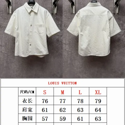 Cheap Louis Vuitton LV Shirts Short Sleeved For Unisex #1424639 Replica Wholesale [$82.00 USD] [ITEM#1424639] on Replica Louis Vuitton LV Shirts