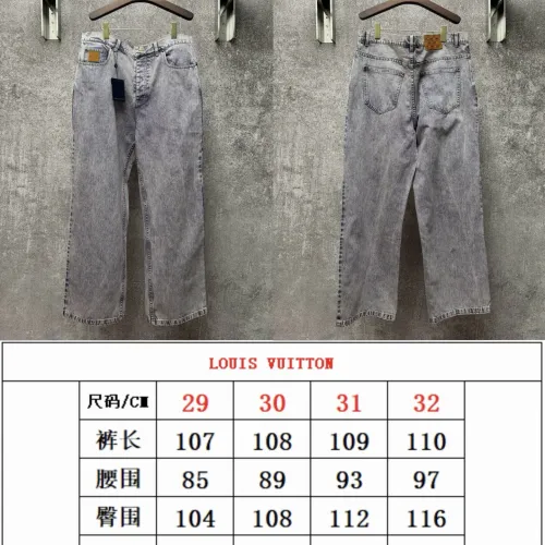 Cheap Louis Vuitton LV Jeans For Men #1424646 Replica Wholesale [$98.00 USD] [ITEM#1424646] on Replica Louis Vuitton LV Jeans