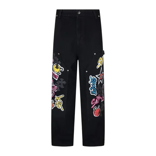 Cheap Chrome Hearts Jeans For Men #1424664 Replica Wholesale [$52.00 USD] [ITEM#1424664] on Replica Chrome Hearts Jeans