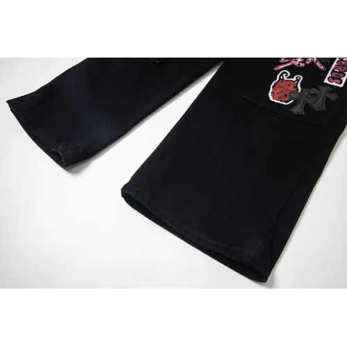 Cheap Chrome Hearts Jeans For Men #1424664 Replica Wholesale [$52.00 USD] [ITEM#1424664] on Replica Chrome Hearts Jeans