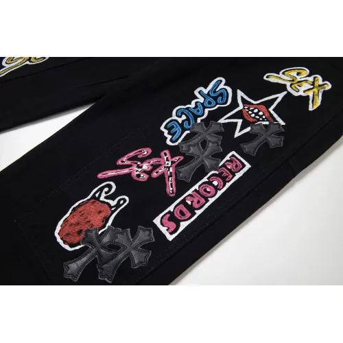 Cheap Chrome Hearts Jeans For Men #1424664 Replica Wholesale [$52.00 USD] [ITEM#1424664] on Replica Chrome Hearts Jeans