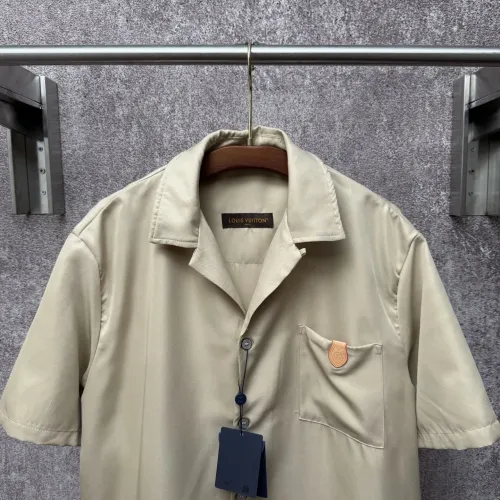 Cheap Louis Vuitton LV Shirts Short Sleeved For Men #1424681 Replica Wholesale [$64.00 USD] [ITEM#1424681] on Replica Louis Vuitton LV Shirts