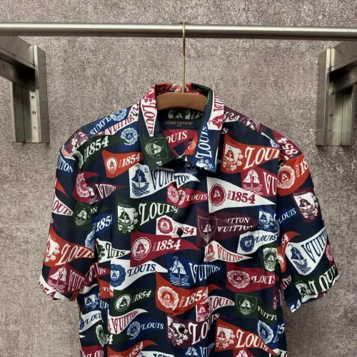 Cheap Louis Vuitton LV Shirts Short Sleeved For Men #1424682 Replica Wholesale [$80.00 USD] [ITEM#1424682] on Replica Louis Vuitton LV Shirts