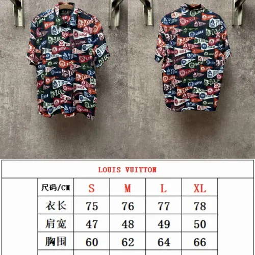 Cheap Louis Vuitton LV Shirts Short Sleeved For Men #1424682 Replica Wholesale [$80.00 USD] [ITEM#1424682] on Replica Louis Vuitton LV Shirts