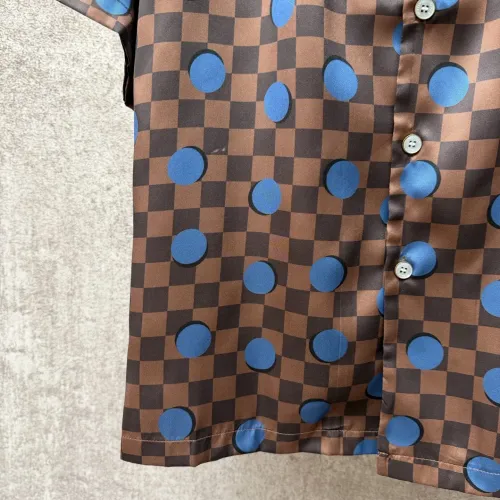 Cheap Louis Vuitton LV Shirts Short Sleeved For Men #1424742 Replica Wholesale [$72.00 USD] [ITEM#1424742] on Replica Louis Vuitton LV Shirts