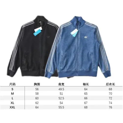 Cheap Adidas Jackets Long Sleeved For Unisex #1424815 Replica Wholesale [$52.00 USD] [ITEM#1424815] on Replica Adidas Jackets