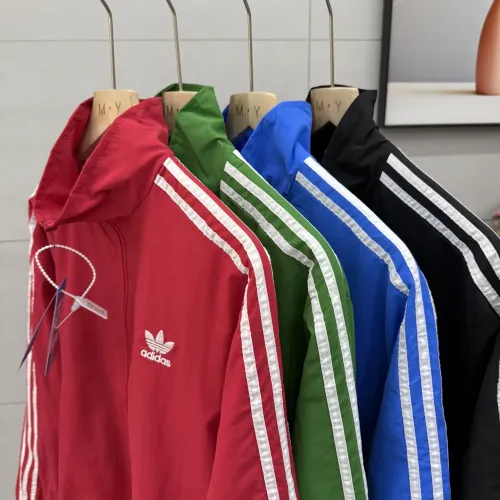 Cheap Adidas Jackets Long Sleeved For Unisex #1424824 Replica Wholesale [$45.00 USD] [ITEM#1424824] on Replica Adidas Jackets