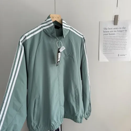 Cheap Adidas Jackets Long Sleeved For Unisex #1424826 Replica Wholesale [$48.00 USD] [ITEM#1424826] on Replica Adidas Jackets