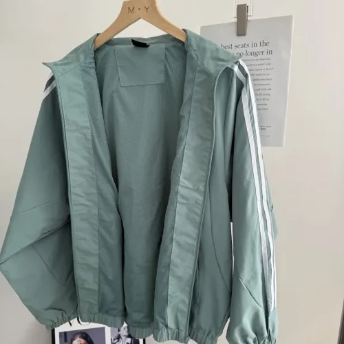 Cheap Adidas Jackets Long Sleeved For Unisex #1424826 Replica Wholesale [$48.00 USD] [ITEM#1424826] on Replica Adidas Jackets