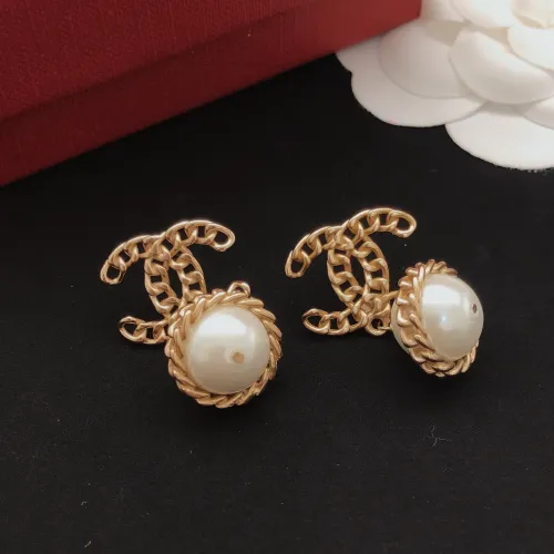 Cheap Chanel Earrings For Women #1424852 Replica Wholesale [$27.00 USD] [ITEM#1424852] on Replica Chanel Earrings