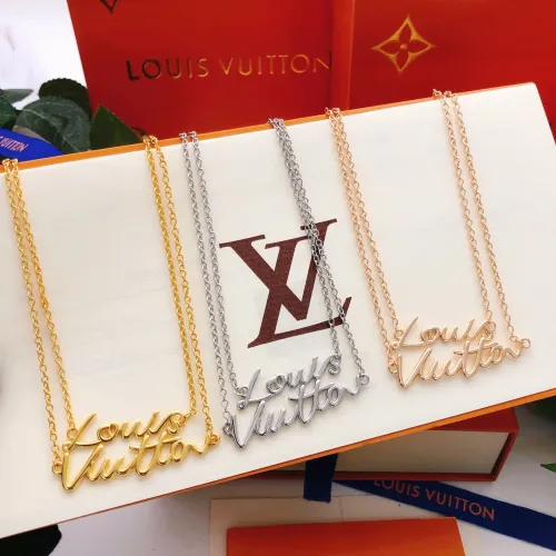 Cheap Louis Vuitton Necklaces #1424868 Replica Wholesale [$32.00 USD] [ITEM#1424868] on Replica Louis Vuitton Necklaces