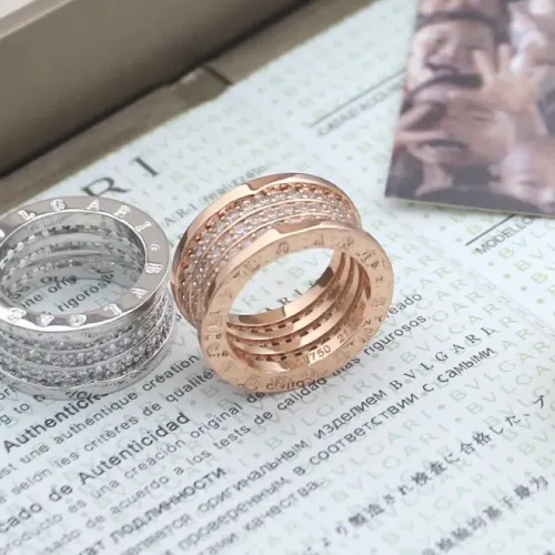 Cheap Bvlgari Rings In Rose Gold For Unisex #1424902 Replica Wholesale [$29.00 USD] [ITEM#1424902] on Replica Bvlgari Rings