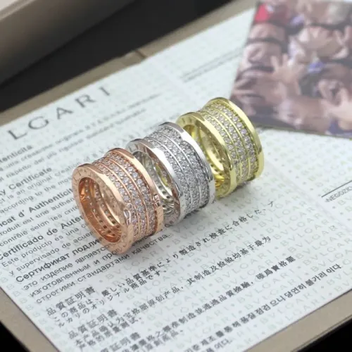 Cheap Bvlgari Rings In Rose Gold For Unisex #1424902 Replica Wholesale [$29.00 USD] [ITEM#1424902] on Replica Bvlgari Rings