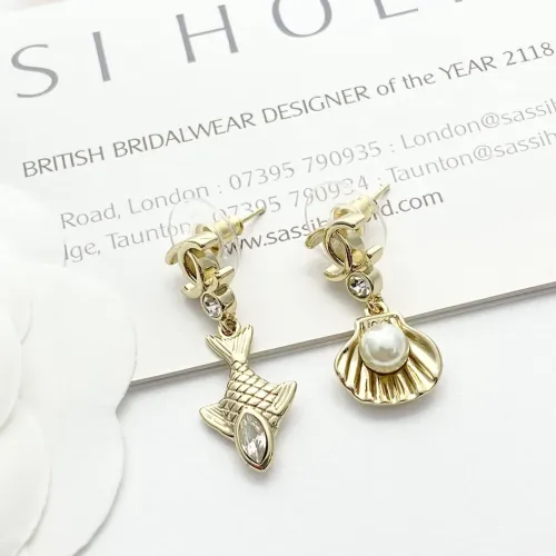 Cheap Chanel Earrings For Women #1425037 Replica Wholesale [$27.00 USD] [ITEM#1425037] on Replica Chanel Earrings
