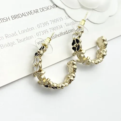Cheap Chanel Earrings For Women #1425125 Replica Wholesale [$34.00 USD] [ITEM#1425125] on Replica Chanel Earrings