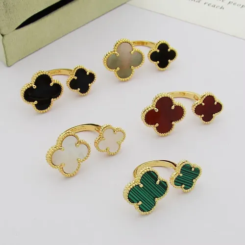 Cheap Van Cleef &amp; Arpels Rings For Women #1425138 Replica Wholesale [$25.00 USD] [ITEM#1425138] on Replica Van Cleef &amp; Arpels Rings