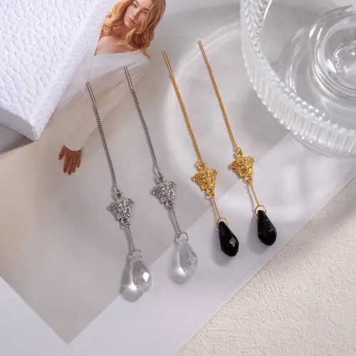 Cheap Versace Earrings For Women #1425176 Replica Wholesale [$25.00 USD] [ITEM#1425176] on Replica Versace Earrings