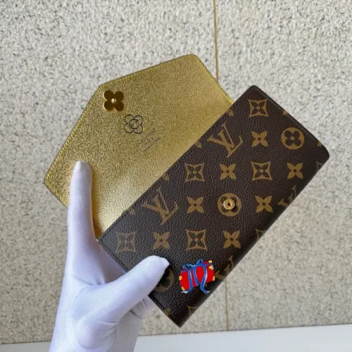 Cheap Louis Vuitton AAA Quality Long Wallets #1425540 Replica Wholesale [$88.00 USD] [ITEM#1425540] on Replica Louis Vuitton AAA+ Quality Wallets