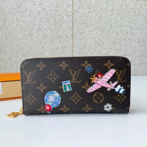 Louis Vuitton AAA Quality Long Wallets #1425541