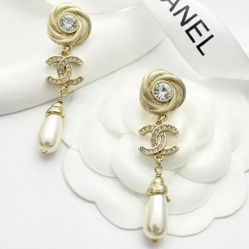 Cheap Chanel Earrings For Women #1425584 Replica Wholesale [$34.00 USD] [ITEM#1425584] on Replica Chanel Earrings