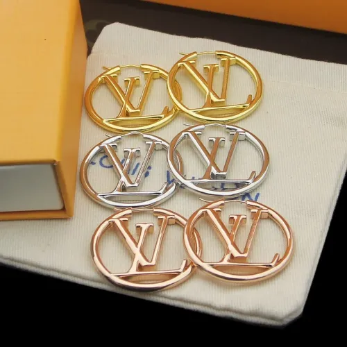 Cheap Louis Vuitton Earrings For Women #1425598 Replica Wholesale [$29.00 USD] [ITEM#1425598] on Replica Louis Vuitton Earrings