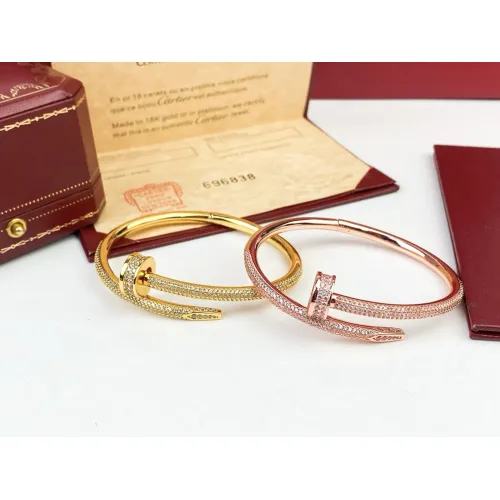 Cheap Cartier bracelets In Rose Gold #1425651 Replica Wholesale [$40.00 USD] [ITEM#1425651] on Replica Cartier bracelets