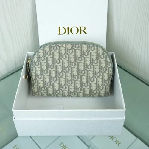 Cheap Christian Dior AAA Quality Cosmetic Pouches #1425656 Replica Wholesale [$80.00 USD] [ITEM#1425656] on Replica Christian Dior AAA Wallets