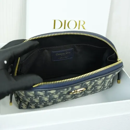 Cheap Christian Dior AAA Quality Cosmetic Pouches #1425658 Replica Wholesale [$80.00 USD] [ITEM#1425658] on Replica Christian Dior AAA Wallets