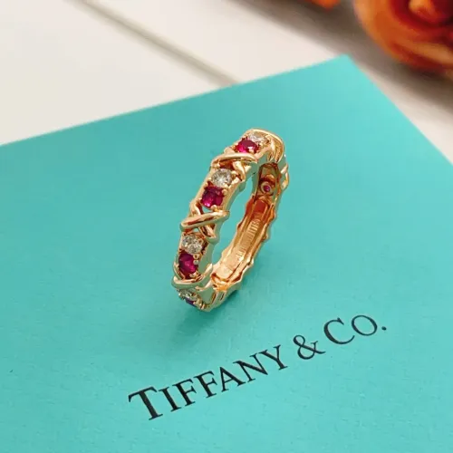 Cheap Tiffany Rings In Rose Gold For Women #1425678 Replica Wholesale [$27.00 USD] [ITEM#1425678] on Replica Tiffany Rings