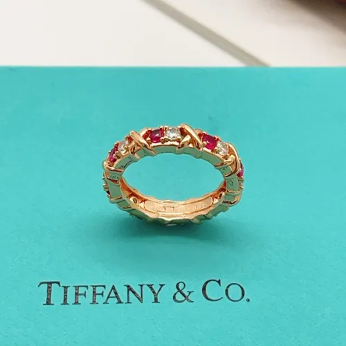 Cheap Tiffany Rings In Rose Gold For Women #1425678 Replica Wholesale [$27.00 USD] [ITEM#1425678] on Replica Tiffany Rings