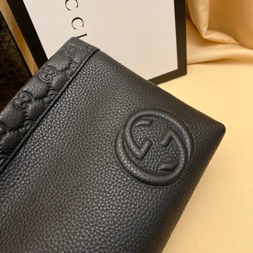 Cheap Gucci AAA Man Pouches #1425725 Replica Wholesale [$64.00 USD] [ITEM#1425725] on Replica Gucci AAA Man Wallets