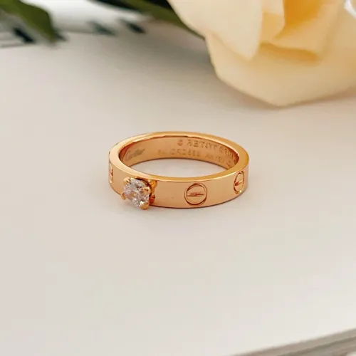 Cartier Rings In Rose Gold #1425765