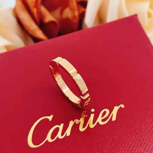 Cheap Cartier Rings In Rose Gold #1425767 Replica Wholesale [$27.00 USD] [ITEM#1425767] on Replica Cartier Rings
