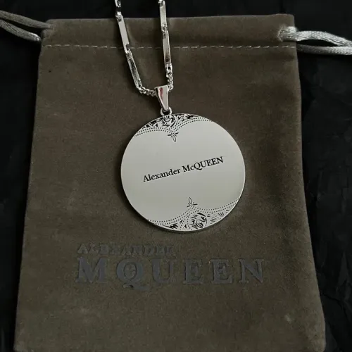 Cheap Alexander McQueen Necklaces #1425782 Replica Wholesale [$42.00 USD] [ITEM#1425782] on Replica Alexander McQueen Necklaces