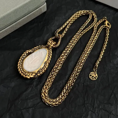 Cheap Alexander McQueen Necklaces #1425783 Replica Wholesale [$45.00 USD] [ITEM#1425783] on Replica Alexander McQueen Necklaces