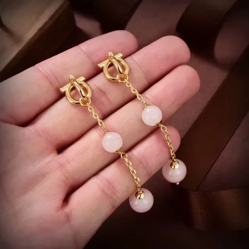 Cheap Salvatore Ferragamo Earrings For Women #1425785 Replica Wholesale [$25.00 USD] [ITEM#1425785] on Replica Salvatore Ferragamo Earrings